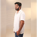 Islands of Loom Organic Cotton Men's Ivory Cloud Shirt