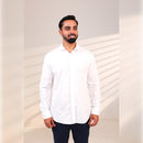 Islands of Loom Organic Cotton Men's White Classic White Shirt