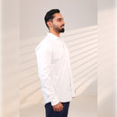 Islands of Loom Organic Cotton Men's White Classic White Shirt