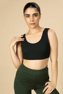 Carbontree Women Carbon Black Bamboo Bra