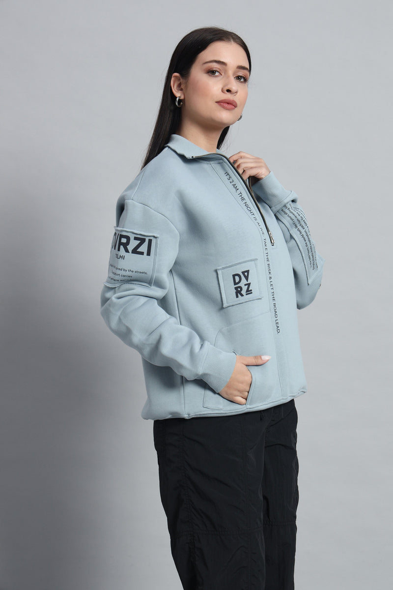 Dvrzi The 2 Am Zip-Up Sweatshirt Women’s