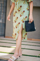 The Conscious Closet  Lotus Stem Skirt