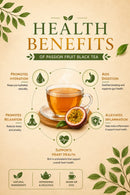 Saakya Passion Fruit Black Tea | Darjeeling Tropical Blend | 50g