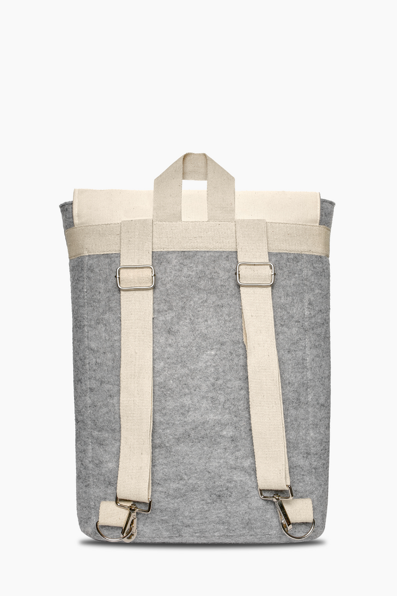 RebagCo. Urbane Backpack | Recycled PET & Canvas | Unisex Laptop Backpack