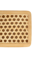 GreenKraft Mira Handcrafted Bamboo Square Box - Set of 3