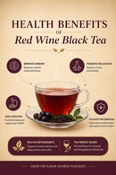 Saakya Red Wine Black Tea | Darjeeling Grape Black Tea | 50g