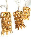 GreenKraft Bell Handcrafted Bamboo String Light