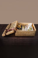 GreenKraft Mira Handcrafted Bamboo Rectangular Box - Set of 3