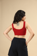 Carbontree Organic Cotton Women Mid Night Navy Comfort Shorts