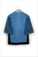 Un Denim - 100% Cotton Unisex Upcycled Denim Kimono Jacket | 179