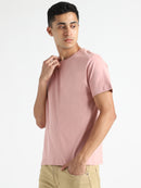 Livbio Organic Cotton & Naturally Dyed Earth Pink Men's T-shirt