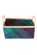 GreenKraft Neelaya Handcrafted Bamboo Basket - Medium