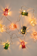 GreenKraft Multicoloured Bell Handcrafted Bamboo String Light