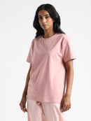 Livbio Organic Cotton & Naturally Dyed Earth Pink Women's T-shirt