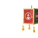 GreenKraft Noor Jaali Handcrafted Bamboo Lantern
