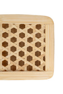 GreenKraft Mira Handcrafted Bamboo Square Box - Set of 3