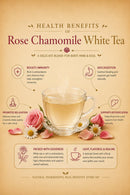Saakya Rose Chamomile White Tea | Darjeeling Floral Blend | 25g