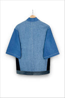 Un Denim - 100% Cotton Unisex Upcycled Denim Kimono Jacket | 174