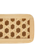 GreenKraft Mira Handcrafted Bamboo Rectangular Box - Set of 3