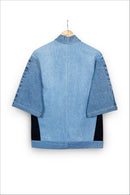 Un Denim - 100% Cotton Unisex Upcycled Denim Kimono Jacket | 177