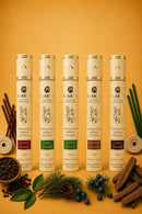 Saakya Five Elements Incense Collection | Clove, Juniper, Oud, Pine & Sandalwood | Pack of 5