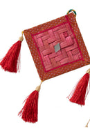 GreenKraft Patang Handcrafted Bamboo Door Hanging for Decor - Set of 3