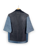 Un Denim - 100% Cotton Unisex Upcycled Denim Kimono Jacket | 186