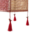 GreenKraft Leela Handcrafted Foldable Bamboo Lantern for Decor