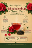 Saakya Rhododendron Green Tea | Himalayan Buransh Floral Blend | 50g