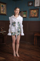 Label Muslin Pearl Bond Skirt Set