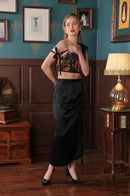 Label Muslin Shadow Sonata Skirt Set