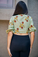 The Conscious Closet  Lotus Stem Blouse - Top