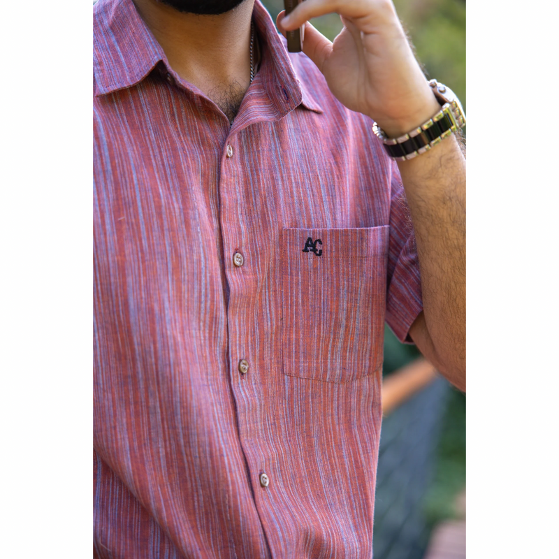 Cherrywood Ash Khadi Shirt