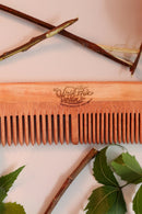 Vriksha Veda Brown Regular Neem Wood Comb