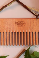 Vriksha Veda Brown Wide Tooth Comb
