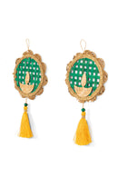 GreenKraft Deepak Handcrafted Bamboo Hanging - Set of 2