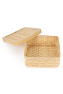 GreenKraft Sora Handcrafted Bamboo Square Box - Set of 3