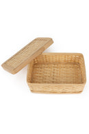 GreenKraft Sora Handcrafted Bamboo Rectangular Box - Set of 3