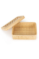 GreenKraft Mira Handcrafted Bamboo Rectangular Box - Set of 3