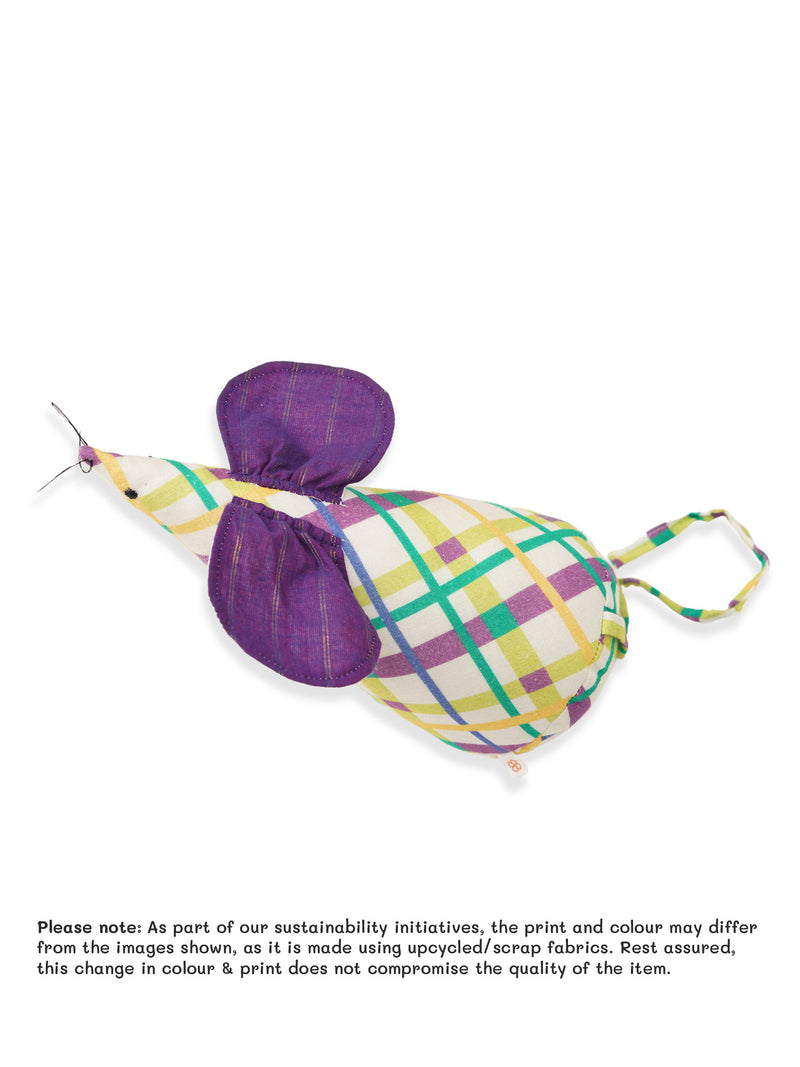 Greendigo Organic Cotton Mouse Soft Toy for Babies