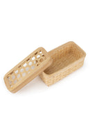 GreenKraft Mira Handcrafted Bamboo Rectangular Box - Set of 3