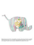 Greendigo Organic Cotton Elephant Soft Toy for Babies