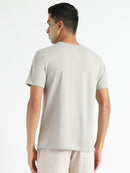 Livbio Organic Cotton & Naturally Dyed Slate Grey Men's T-shirt