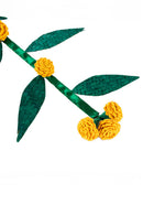GreenKraft Shubh Handcrafted Bamboo Door Hanging for Decor - Set of 2