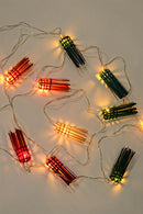 GreenKraft Multicoloured Frill Handcrafted Bamboo String Light