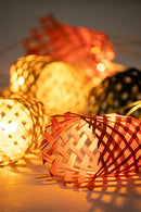 GreenKraft Multicoloured Vine Handcrafted Bamboo String Light