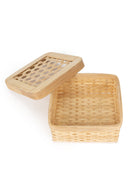 GreenKraft Mira Handcrafted Bamboo Square Box - Set of 3