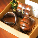 Thenga Eco-Friendly Corporate Gift Hampers | Sustainable Gift Hampers for Employees | Includes 1 Pen Holder, 1 Clock, 1 Mobile Holder, and Message Card