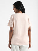 Livbio Organic Cotton & Naturally Fiber Dyed Baby Pink Women's T-shirt