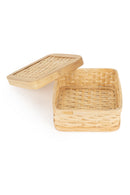 GreenKraft Sora Handcrafted Bamboo Square Box - Set of 3